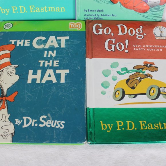 Dr. Seuss 6 Books - I Can Read It Children’s Beginner Books Random- HC- LN -VG - Picture 6 of 8